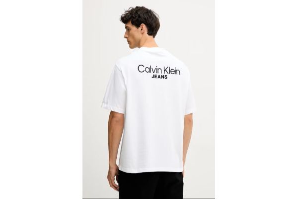 Ανδρικό T-shirt Λευκό Calvin Klein LV04RD825G-YAA