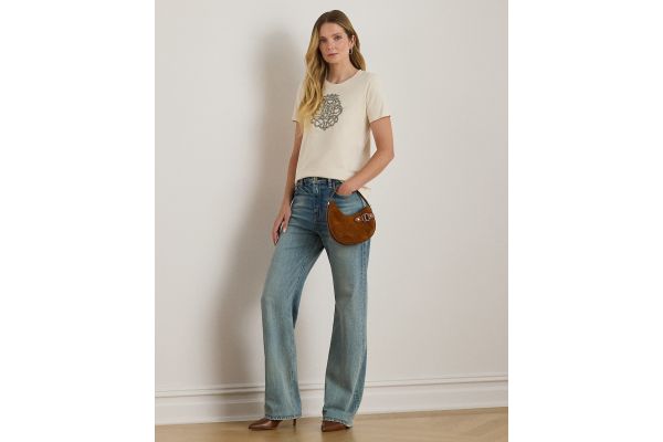 Γυναικείο Katlin T-shirt Εκρού Ralph Lauren 200980211002-101