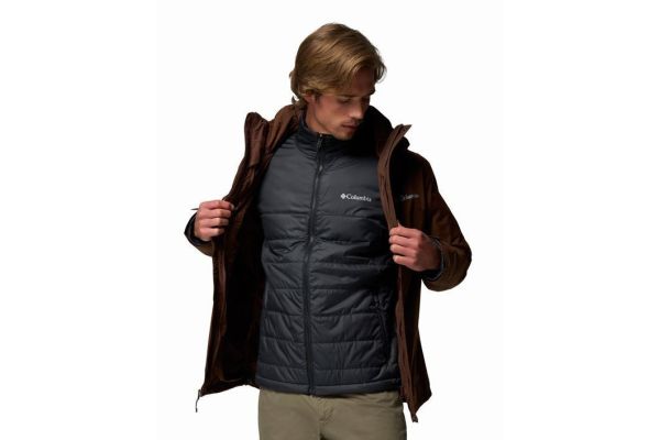 Ανδρικό Element Blocker III 3-In-1 Μπουφάν Καφέ Columbia 2090122-256