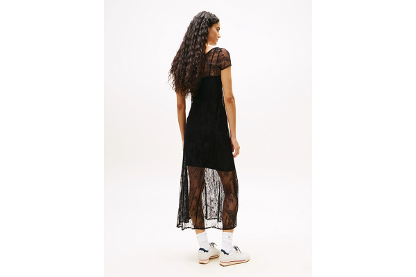 Γυναικείο Φόρεμα Μαύρο Tommy Jeans DW0DW21507-BDS