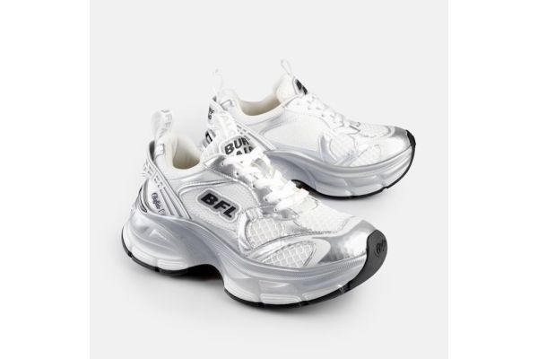 Γυναικεία Ridr Sneakers Λευκά Buffalo BUF1636554-WHITE SILVER
