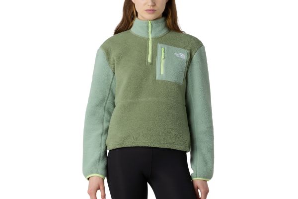 Γυναικείο Yumiori 1/4 Zip Fleece Πράσινο The North Face NF0A8E89-EOI1