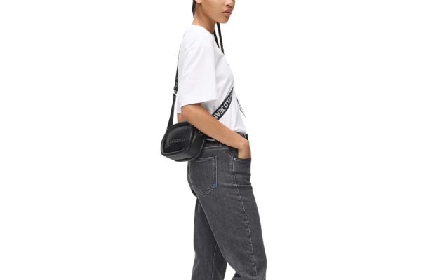 Γυναικεία Puffy Τσάντα Χιαστί Μαύρη Karl Lagerfeld Jeans A4W30153-999 BLACK