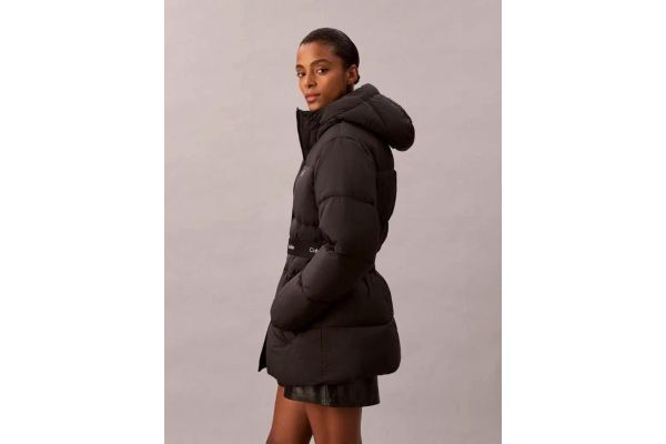 Γυναικείο Puffer Μπουφάν Μαύρο Calvin Klein LV047D507G-UB1