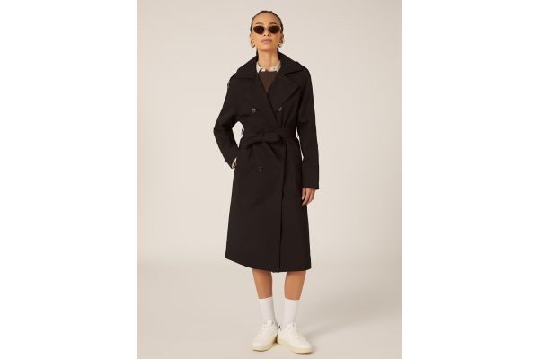 Γυναικεία Καπαρντίνα Μαύρη Alcott CP2375DOAX15-BLACK Γυναικεία Καπαρντίνα Μαύρη Alcott CP2375DOAX15-BLACK