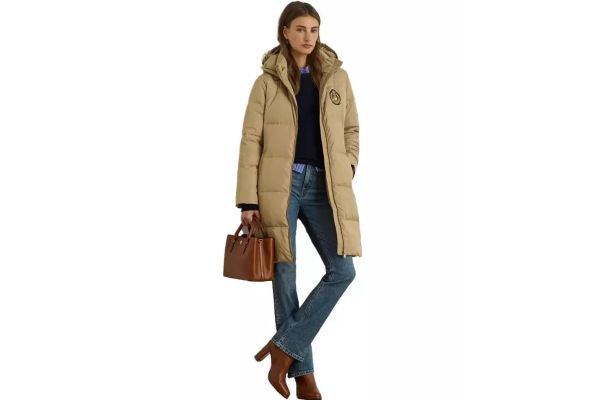 Γυναικείο Μπουφάν Μπεζ Ralph Lauren 297P04126002-270