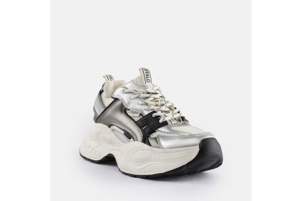 Γυναικεία Yuno Sneakers Ασημί Buffalo BUF1636568-SILVER
