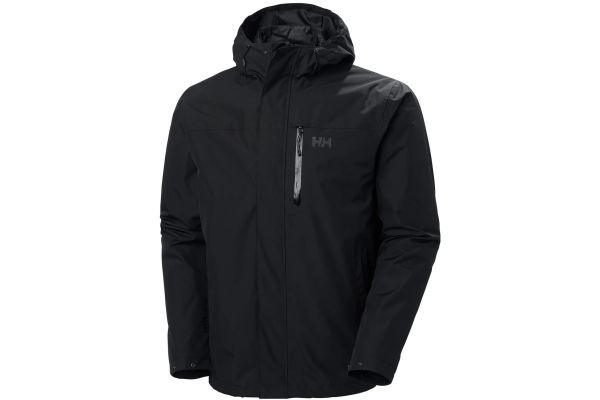Ανδρικό Juell 3-In-1 Μπουφάν Μαύρο Helly Hansen 53679-990