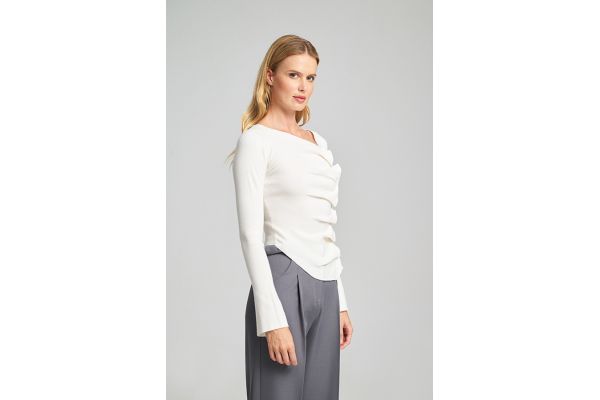 Γυναικεία Paula Ζακέτα White Mind Matter MML25-02-09-011