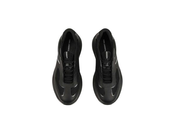 Ανδρικά Vesta Mesh Mix Sneakers Μαύρα Karl Lagerfeld KL52714H-H0X BLACK
