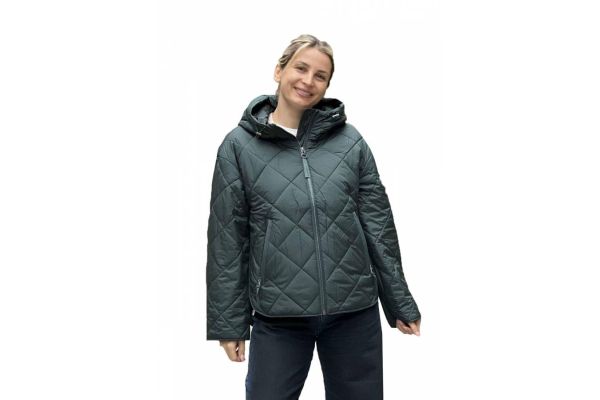 Γυναικείο Μπουφάν Πράσινο S.Oliver 2166579-6933