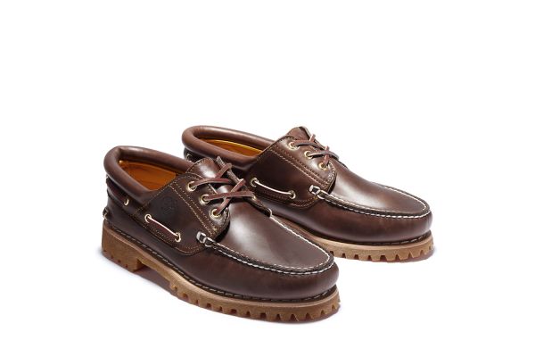 Ανδρικά Δερμάτινα Παπούτσια Καφέ Timberland TB030003-214