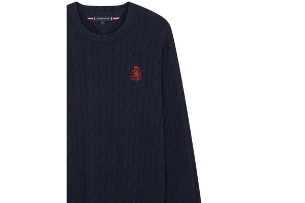 Ανδρικό Πουλόβερ Navy Μπλε Tommy Hilfiger MW0MW41515-DW5