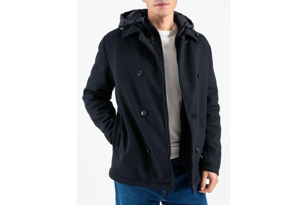 Ανδρικό Μπουφάν Μαύρο Sseinse GBI1090SS-NE