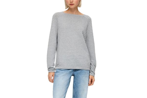 Γυναικείο Φούτερ Γκρι S.Oliver 2133366-9400