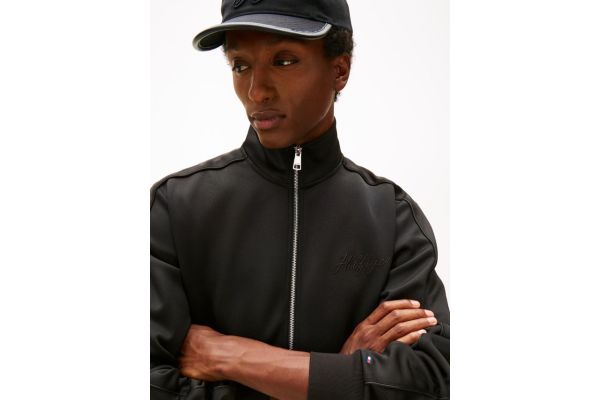 Ανδρική Ζακέτα Μαύρη Tommy Hilfiger MW0MW41447-BDS