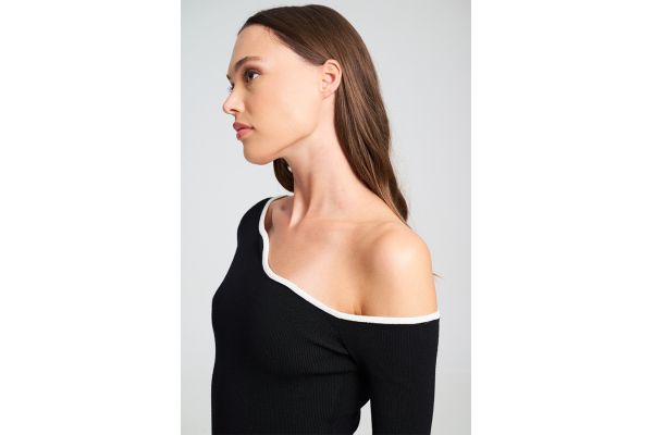 Γυναικείο Elston Πλεκτό Φόρεμα Black Mind Matter MML25-02-09-067