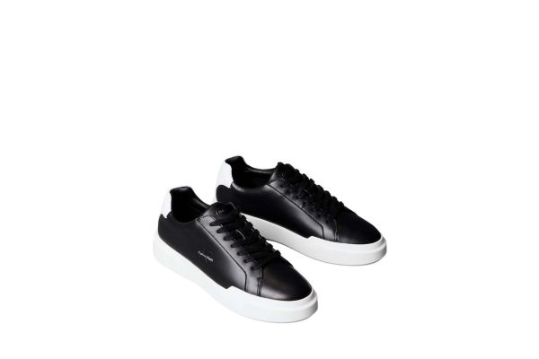 Ανδρικά Δερμάτινα Chunky Sneakers Μαύρα Calvin Klein YM0YM01344-0GM