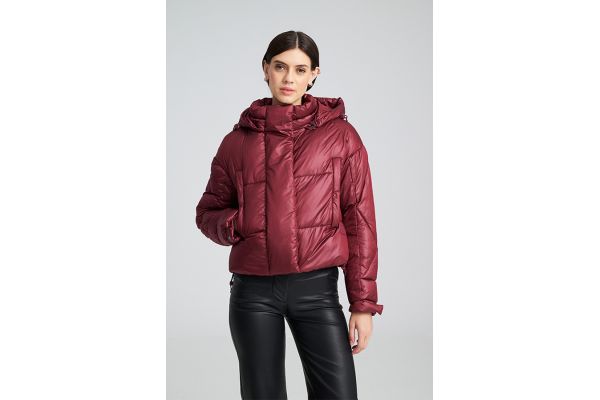 Γυναικείο Leni Puffer Μπουφάν Bordeaux Mind Matter MML25-02-06-024