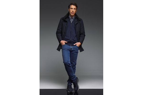 Ανδρικό Μπουφάν Navy Μπλε Guy Laroche EW241878-2