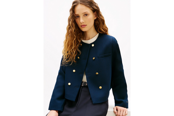 Γυναικείο Σακάκι Navy Μπλε Tommy Hilfiger WW0WW47792-C1G