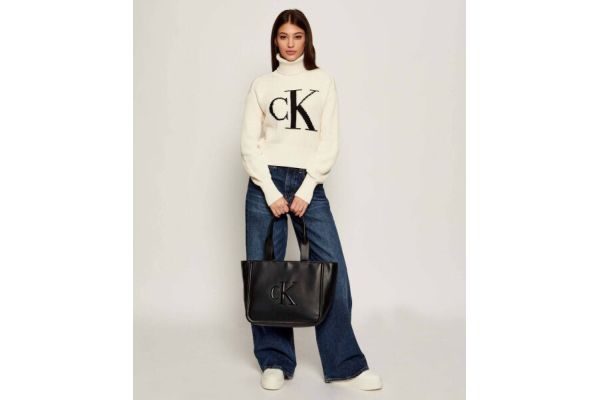 Γυναικεία Tote Τσάντα Μαύρη Calvin Klein LV04F3218G-UB1