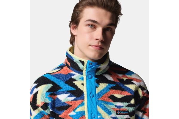 Ανδρικό Helvetia II Printed Half Snap Fleece  Columbia 2098461-491