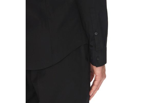 Ανδρικό Slim Πουκάμισο Μαύρο Calvin Klein LV019EU000-XNT