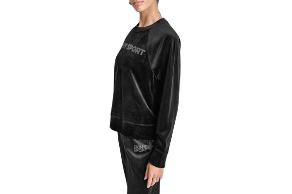 Γυναικείο Φούτερ Μαύρο DKNY DP5T1399-BLK