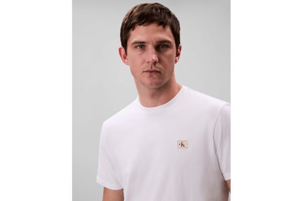 Ανδρικό T-shirt Λευκό Calvin Klein LV04RC272G-YAF