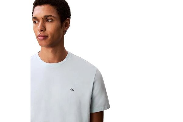 Ανδρικό Monogram T-shirt Λευκό Calvin Klein LV04RD254G-YAF