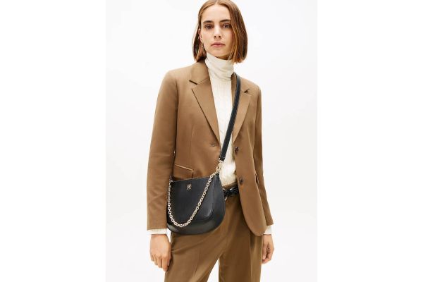 Γυναικεία Τσάντα Χιαστί Μαύρη Tommy Hilfiger AW0AW18143-BDS