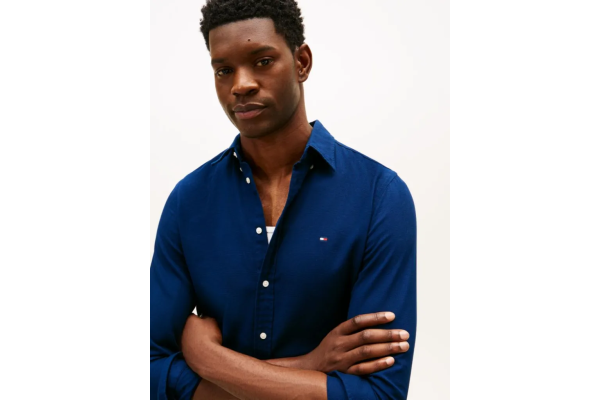 Ανδρικό Πουκάμισο Navy Μπλε Tommy Hilfiger MW0MW41684-DCC