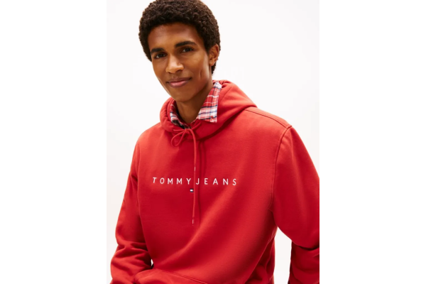 Ανδρικό Φούτερ Κόκκινο Tommy Jeans DM0DM20746-XL0