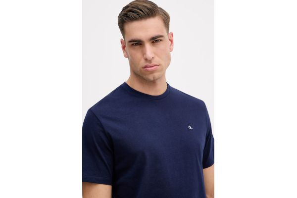 Ανδρικό Monogram T-shirt Navy Μπλε Calvin Klein LV04RD254G-WFW