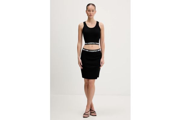 Γυναικεία Φούστα Μαύρη Karl Lagerfeld Jeans B1W12022-999 BLACK