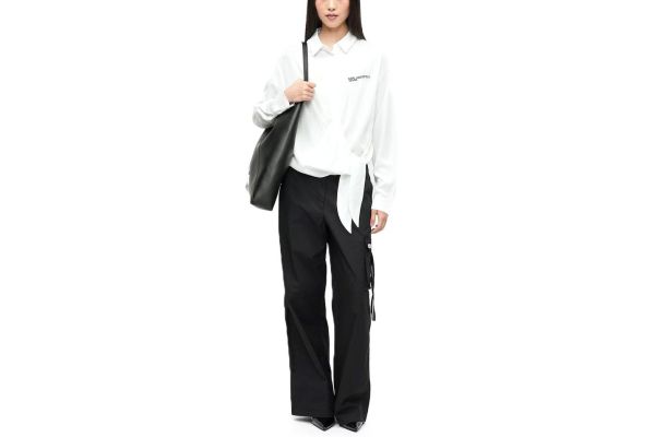 Γυναικείο Πουκάμισο Λευκό Karl Lagerfeld Jeans B1W11026-100 WHITE