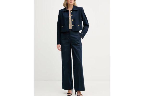 Γυναικείο Παντελόνι Navy Μπλε Tommy Hilfiger WW0WW49471-C1G