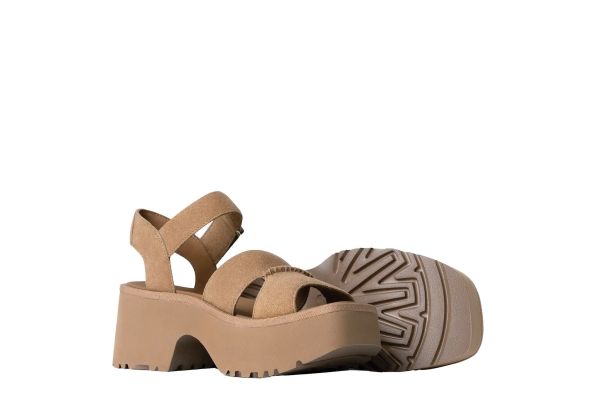 Γυναικεία New Heights Ankle Strap Σανδάλια Μπεζ UGG 1167475-MDSD