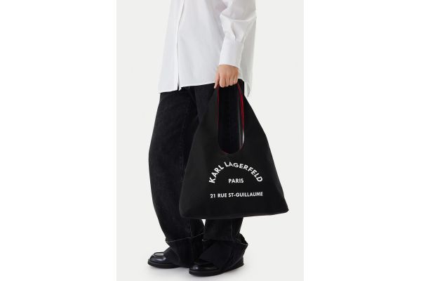 Γυναικεία K/Rsg Sling Hobo Τσάντα Μαύρη Karl Lagerfeld B1W50015-999 BLACK