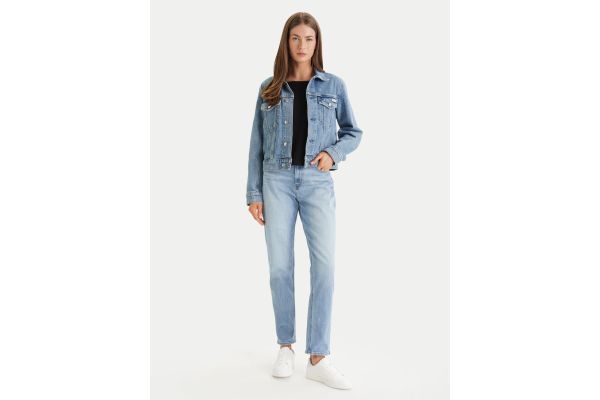 Γυναικείο Τζιν Μπουφάν Μπλε Calvin Klein LV047E904G-3KQ