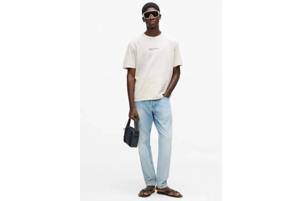 Ανδρικό Tapered Τζιν Γαλάζιο Karl Lagerfeld Jeans B2M10119-1DA VINTAGE LIGHT BI