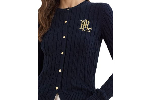 Γυναικεία Ralhan Πλεκτή Ζακέτα Navy Μπλε Ralph Lauren 200932225002-Navy