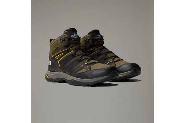 Ανδρικά Δερμάτινα Hedgehog Mid GORE-TEX Μποτάκια Χακί The North Face NF0A8AAABQW