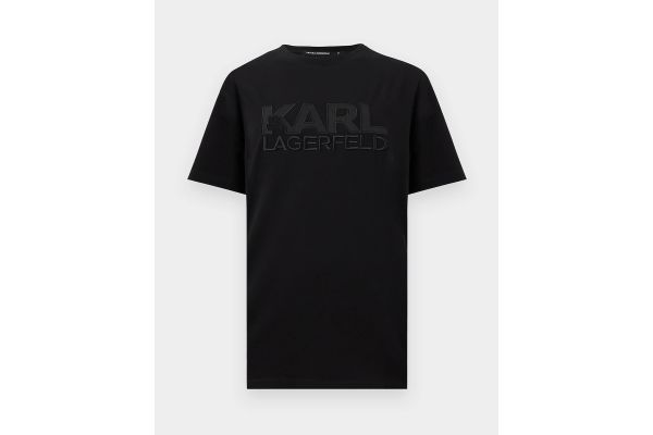 Ανδρικό T-shirt Μαύρο Karl Lagerfeld 755035 562221-990