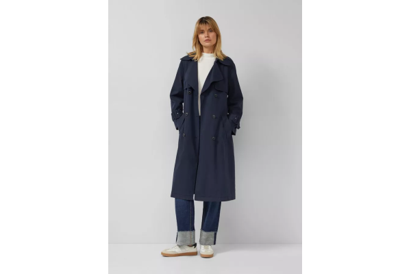 Γυναικεία Καπαρντίνα Navy Μπλε S.Oliver 2173521-5959