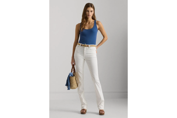 Γυναικείο Τζιν Λευκό Ralph Lauren 200926081001-White