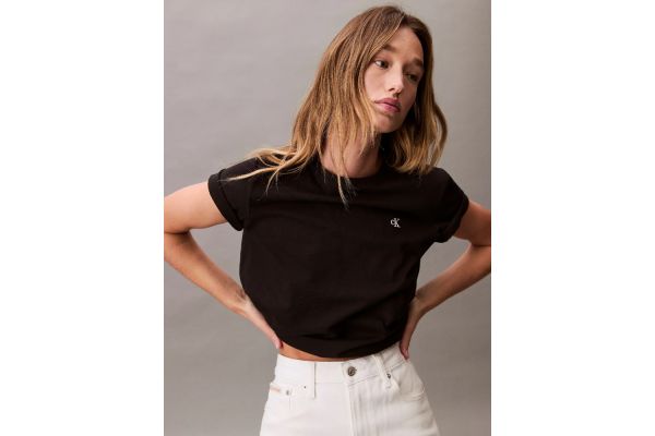Γυναικείο T-shirt Μαύρο Calvin Klein LV047B224G-UB1
