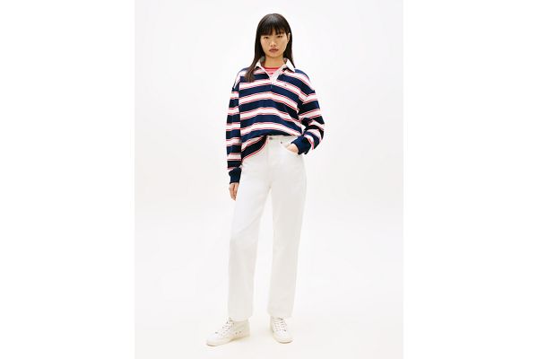 Γυναικείο Layla Slim Τζιν Λευκό Tommy Jeans DW0DW22773-1D0