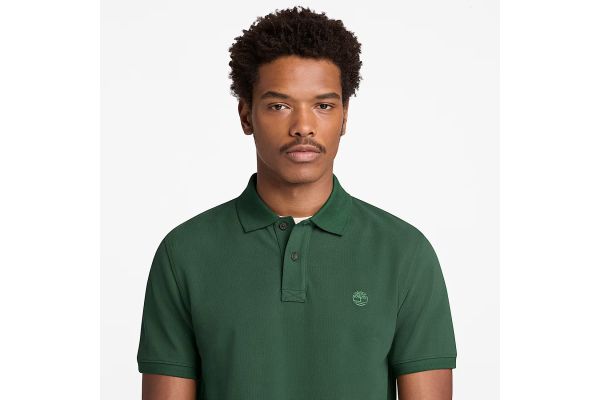 Ανδρικό Millers River Polo Πράσινο Timberland TB0A6VDP-A6X